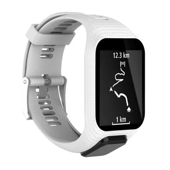 

New Pin Buckled Silicone Watch Band For TomTom Multi Sport/Runner 2nd/3rd Generation, Replacement Strap Bracelet