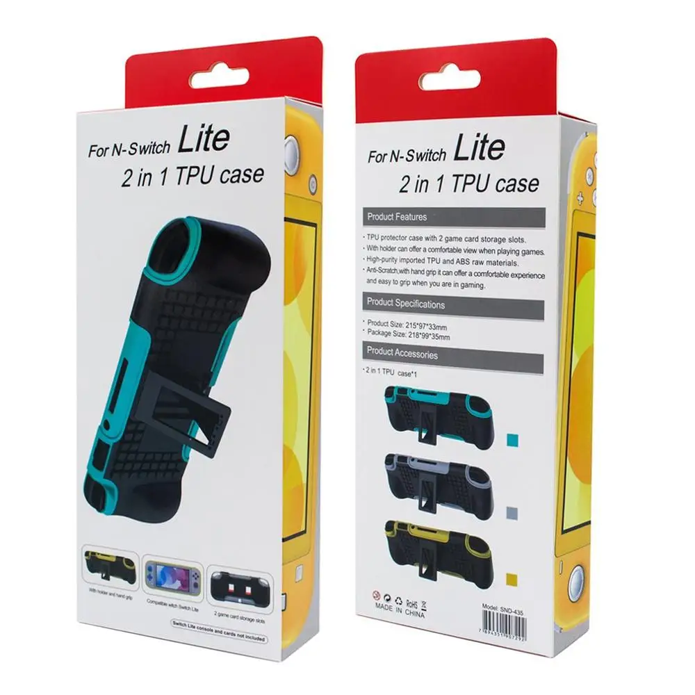 2 в 1 мягкий хост защитный кожаный чехол для kingd для Switch Lite NS мини игровой консоли контроллер Чехол протектор