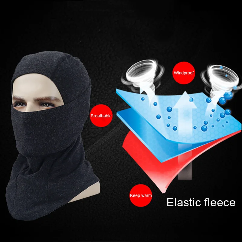 Ветрозащитная Лыжная маска Coldproof для катания на лыжах и сноуборде, езды на мотоцикле, бега, рыбалки, FOU99