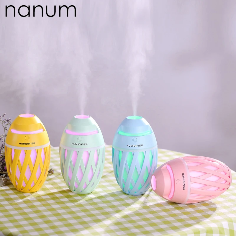 320ml Creative Car Olive Humidifier Mini USB Ultrasonic Humidifiers Led Night Light Essential Oil Aroma Diffuser Air freshener
