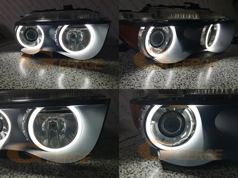 Ультра яркий CCFL ангельские глазки Halo кольцевой Дневной светильник для BMW E65 E66 PRE
