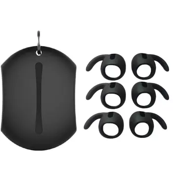 

6/7Pcs/set Soft Silicone Ear Plugs In-Ear Cap Ear Hooks Earphone Cover with Storage Box for Airpods Pro3 Headset