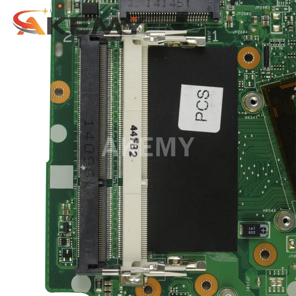 New!!! Akemy X750LN  Laptop motherboard For Asus X750LB X750LN X750L Maniboard X750LB X750LN I7-4500U CPU GT840M Graphic card