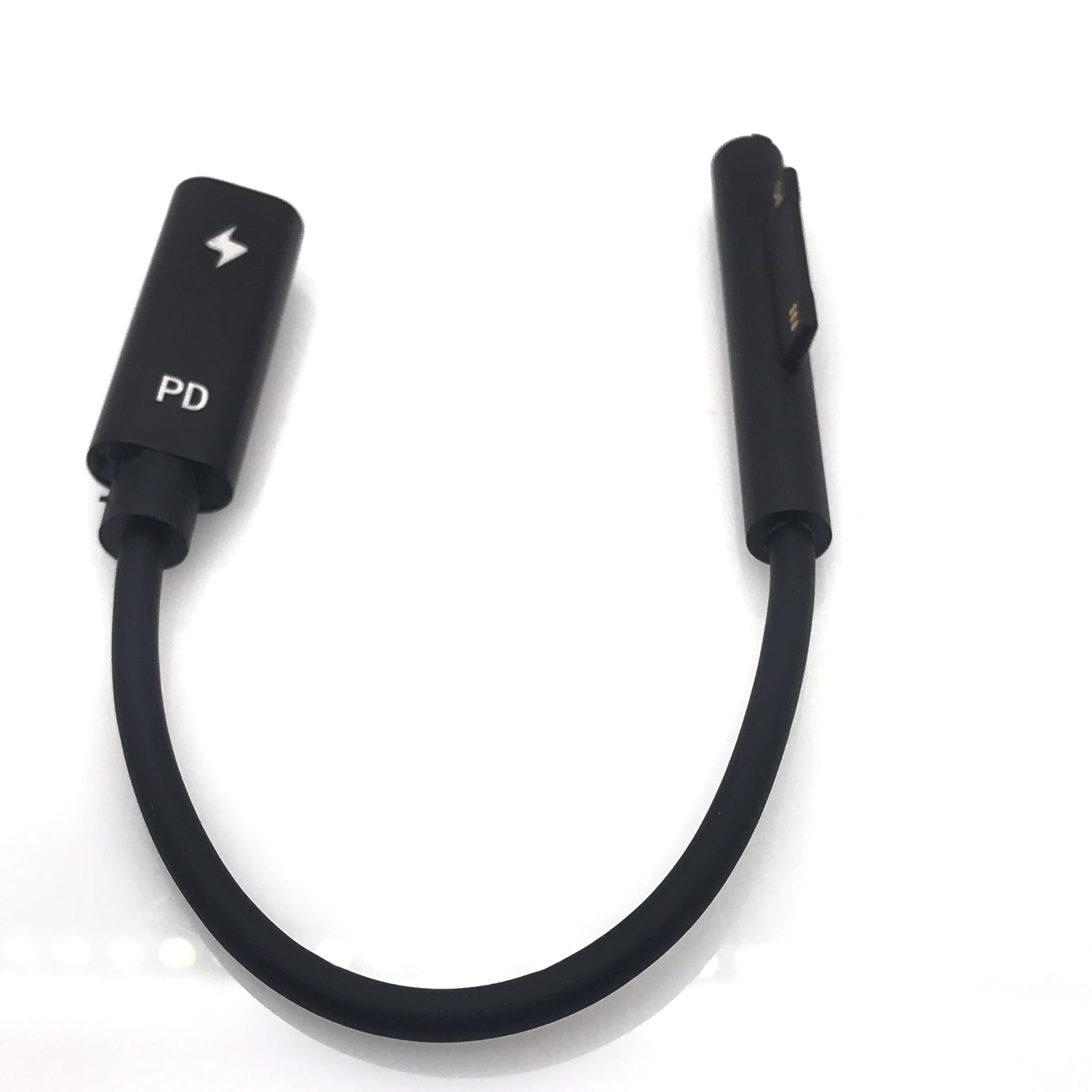 USB Type C PD адаптер питания конвертер Dc штекер зарядный кабель шнур для Microsoft Surface Pro 3
