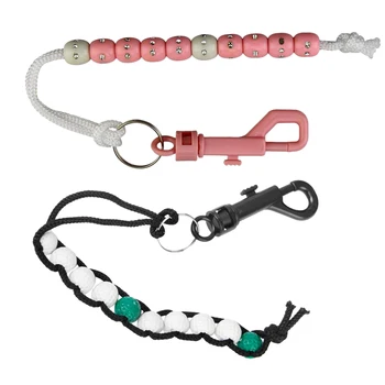 

Set of 2pcs Golf Beads Count Stroke Score Counter Scorer 13mm with Clip