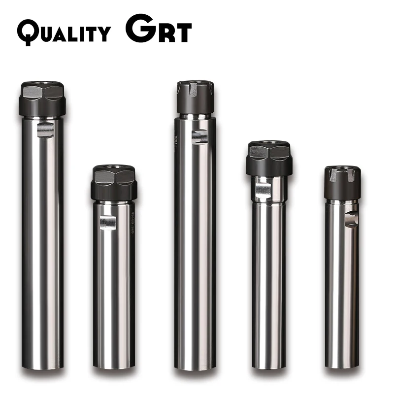 1Pcs Q.Grt ER Collet Chuck Holder C8 C10 C12 C16 C20 C25 C32 ER8 ER11 ER16 ER20 ER25 ER32 CNC Milling Lengthen Tool carrier