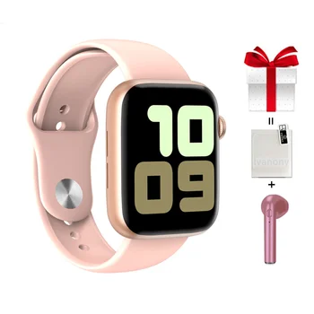 

Smartwatch+Earphone+Film/Set Bluetooth Call Smart Watch Waterproof ECG Health Activity Tracker for iPhone Android VS W34 W75