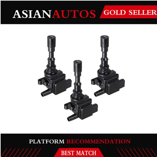 3 шт. катушки зажигания подходит для HYUNDAI XG300 XG350 KIA SEDONA 3.0L 3.5L 2001-2005 NO#27300-39050 27300-39000 2730039000 2730039050