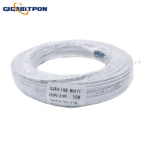 

1 core 2 steel optical cable SM LC/UPC-LC/UPC drop fiber jumper FTTH drop cable single mode G675A1 indoor 10M-500M