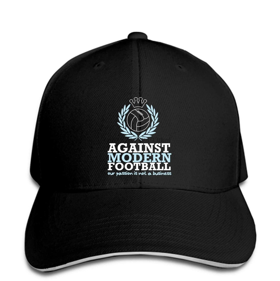 Бейсболка NO AL CALCIO модно против современного футбола UOMO DONNA BIMBO Кепка