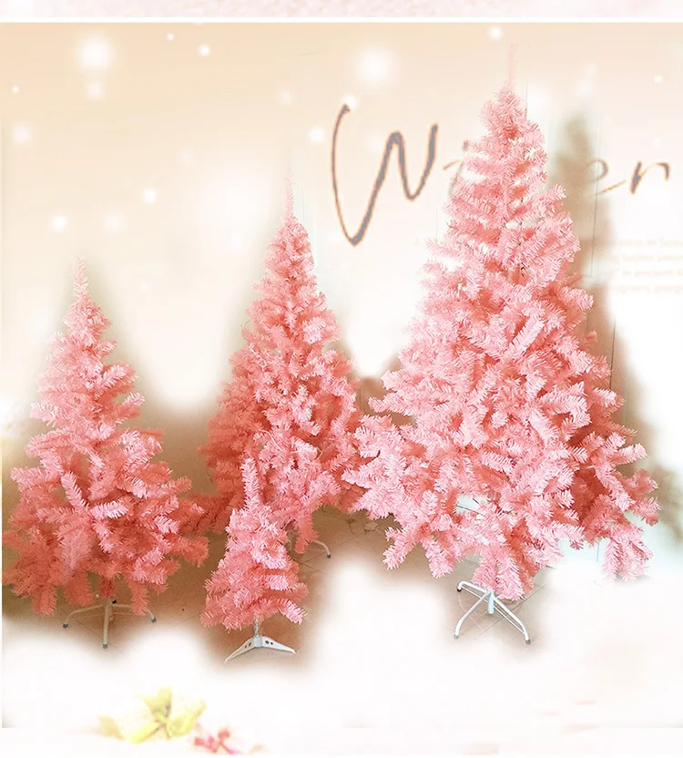 180 см высокий Розовый Рождественская елка Рождественская вечеринка украшения для дома принадлежности для рождественского декора праздничные вечерние украшения