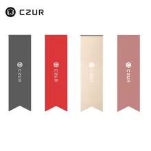 CZUR металлическая закладка для чтения книги стильный дизайн прочный бумажный Зажим Маркер для детские школьные принадлежности офисная поставка подарок красный