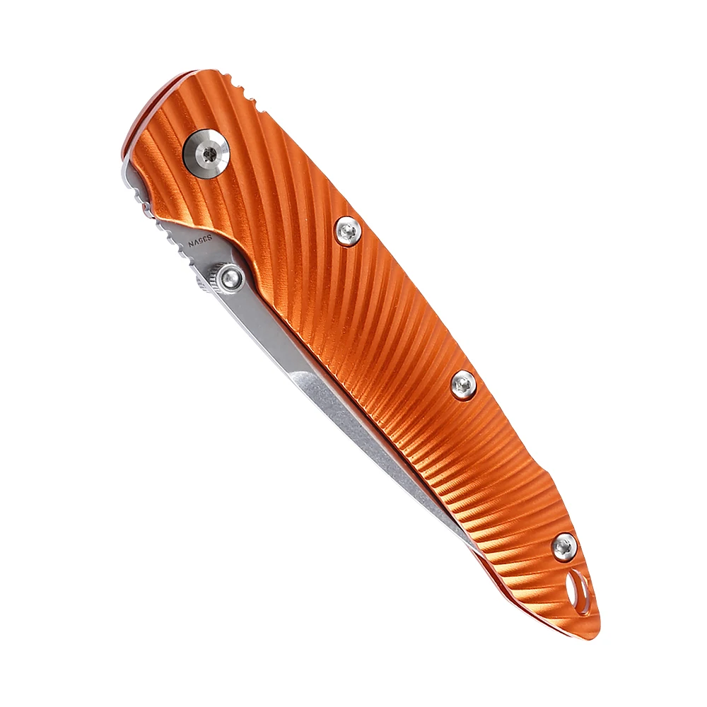 Нож для выживания Kizer Sliver KI4419A1 походный нож с алюминиевой ручкой складной лезвием