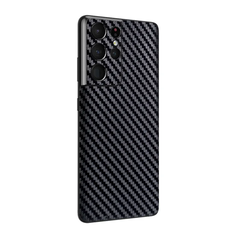 Наклейка из углеродного волокна для Samsung Galaxy S21 Ultra Plus защитные тонкие матовые