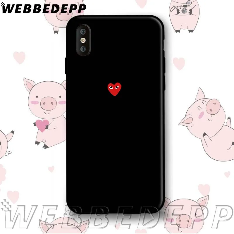 Любовь Игра CDG как мальчики мягкий чехол для iPhone 5 5S 6 6S 7 8 Plus X XS 11 Pro Чехол для MAX XR - Цвет: 6
