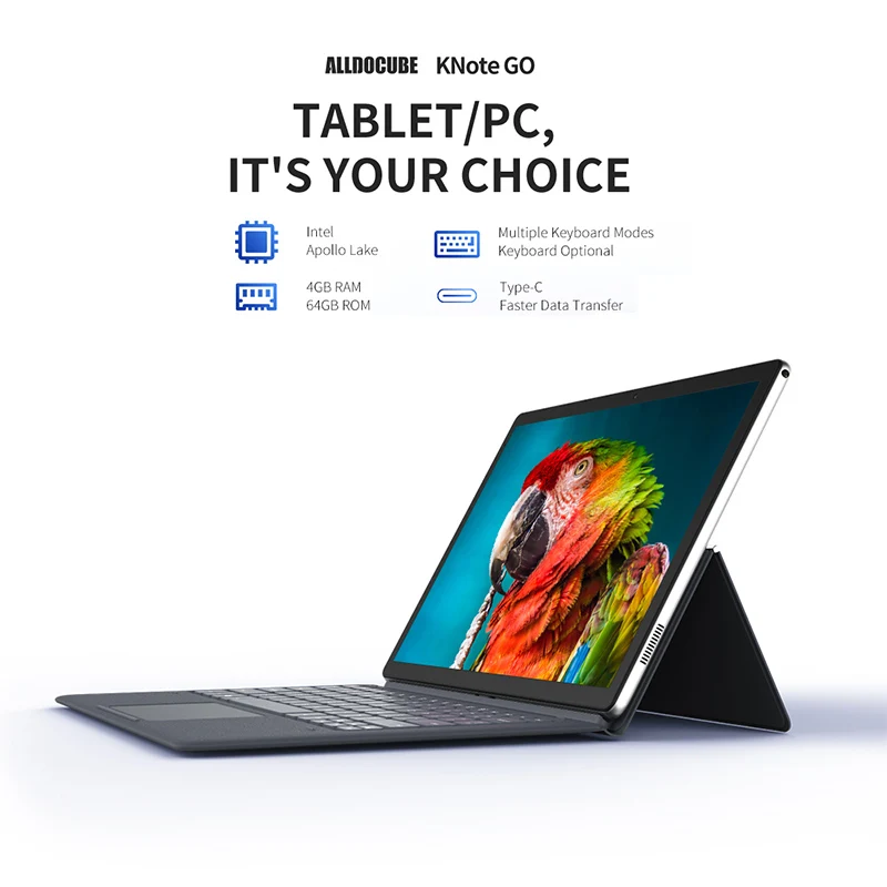 ALLDOCUBE KNote GO 11 6 дюймов планшет с Windows 10 Intel ApolloLake N3350 двухъядерный планшетный ПК 4 Гб