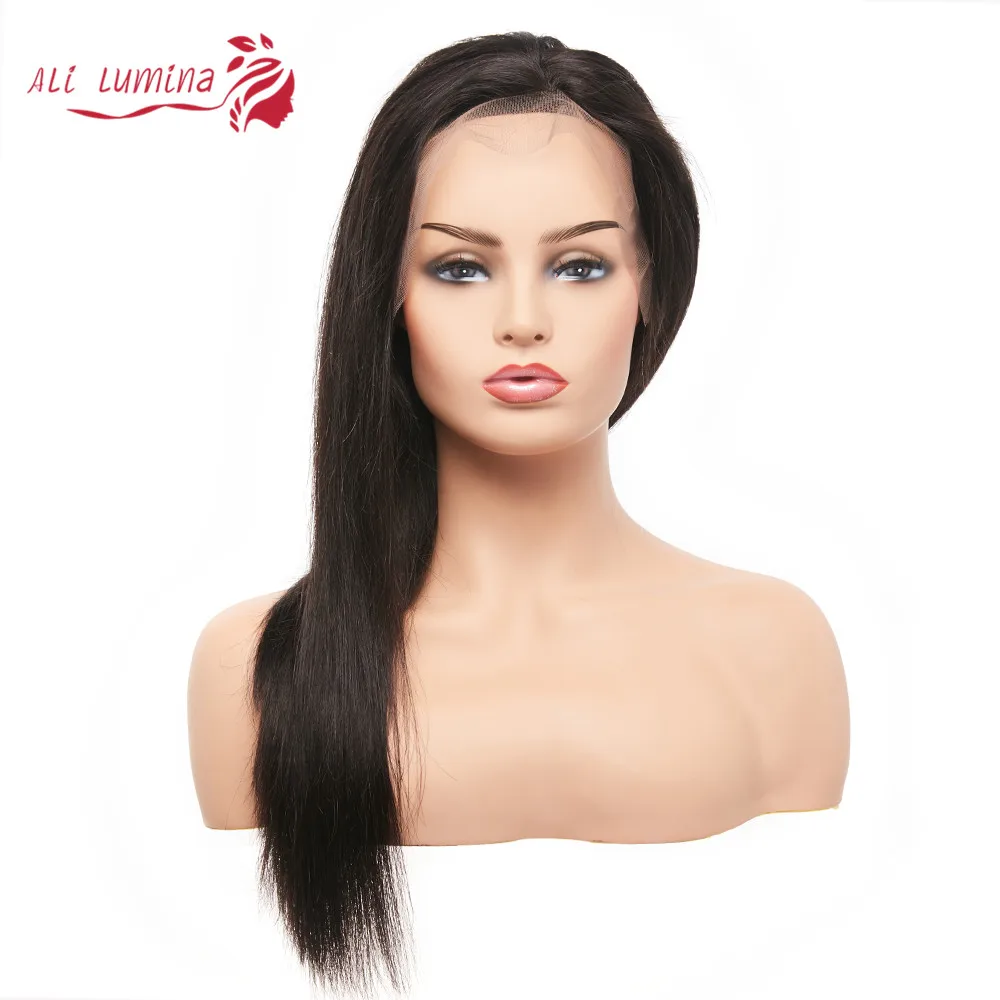 

13x4 Lace Front Human Hair Wigs Brazilian Straight Lace Wigs Pre Plucked 4x4 Lace Closure Wigs With Baby Hair