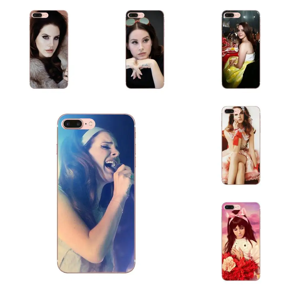 

TPU Transparent Shell Cases Singer Lana Del Rey Fasion Brand For Xiaomi Redmi Note 2 3 3S 4 4A 4X 5 5A 6 6A Pro Plus