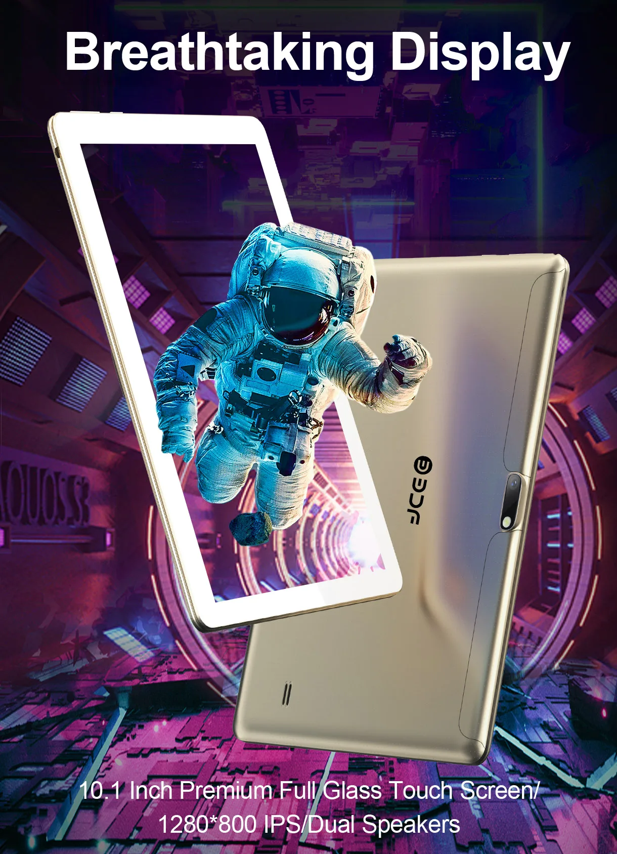 BDF 2022 Newest 10 Inch Android 9.0 Tablet - Octa Core, 3G Phone Call, 4GB RAM, 64GB Storage, WiFi, Bluetooth, Google Play Pro Tablet 10.1 Description Image.This Product Can Be Found With The Tag Names Computer Office, Tablet pc, Tablets