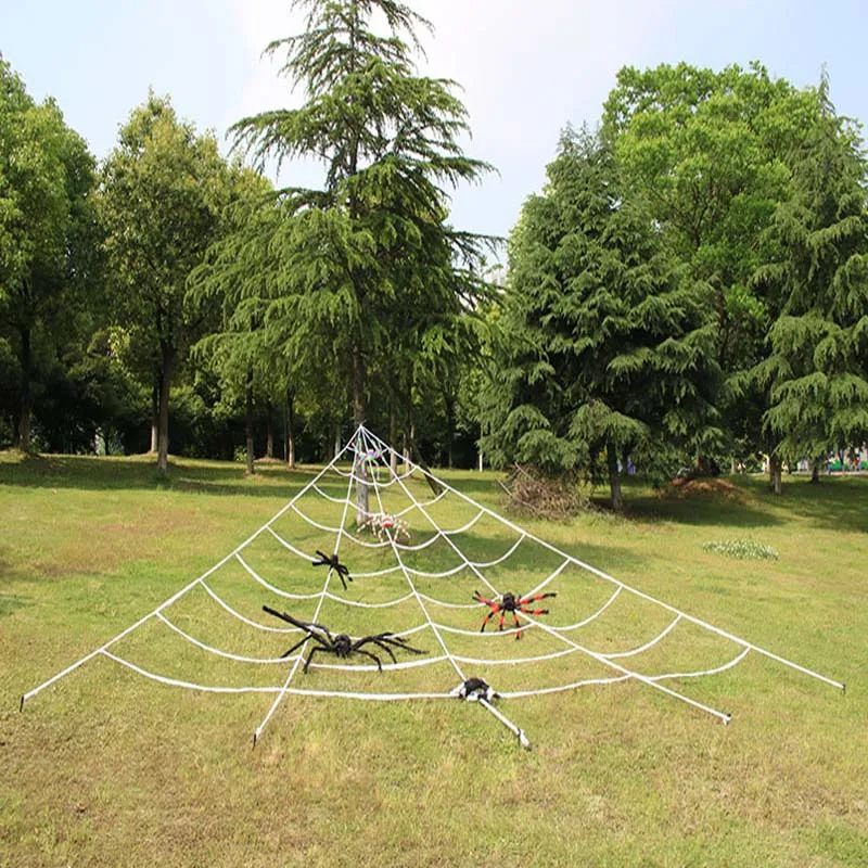 

5 Sizes Giant Stretchy Halloween Cobweb Halloween Party Decorations net Terror Bar Haunted House Spiders Web Halloween Decor