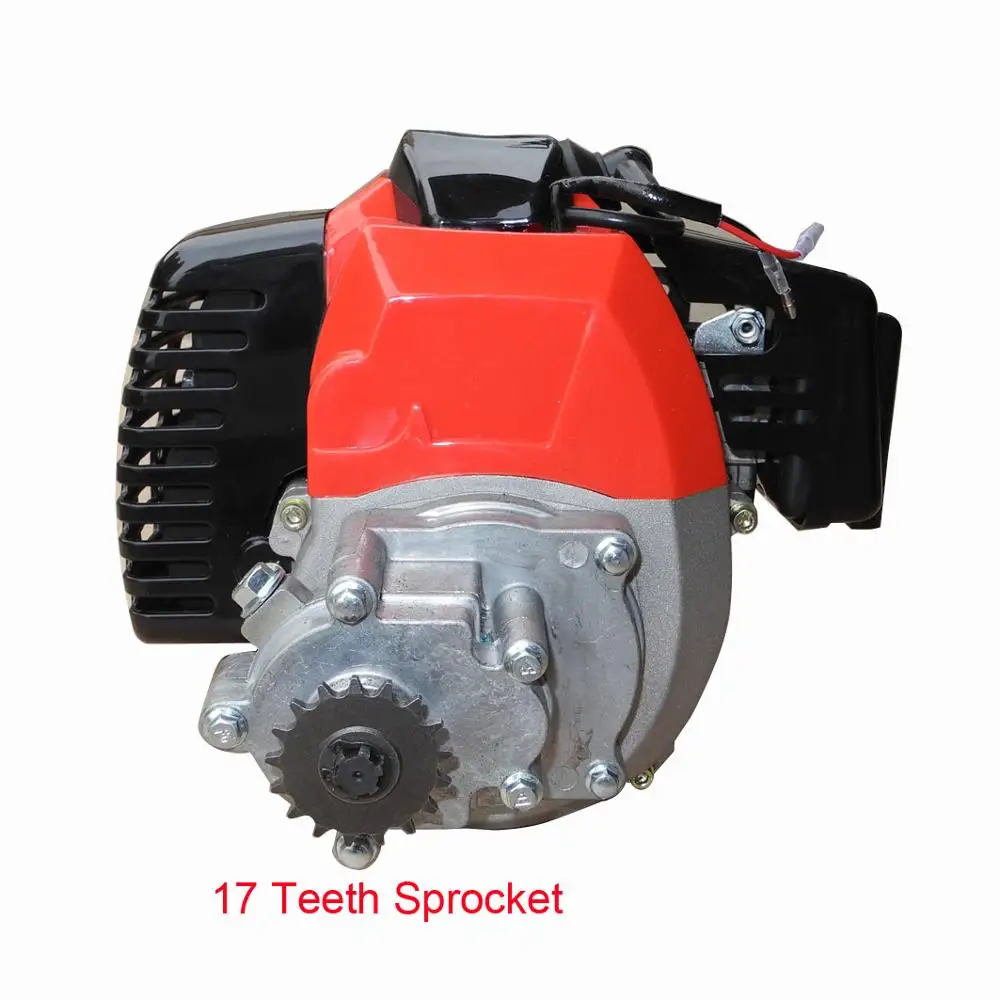 1E44-5 49cc 2 stroke engine with gearbox for mini dirt bike,Pocket bike,Mini atv parts