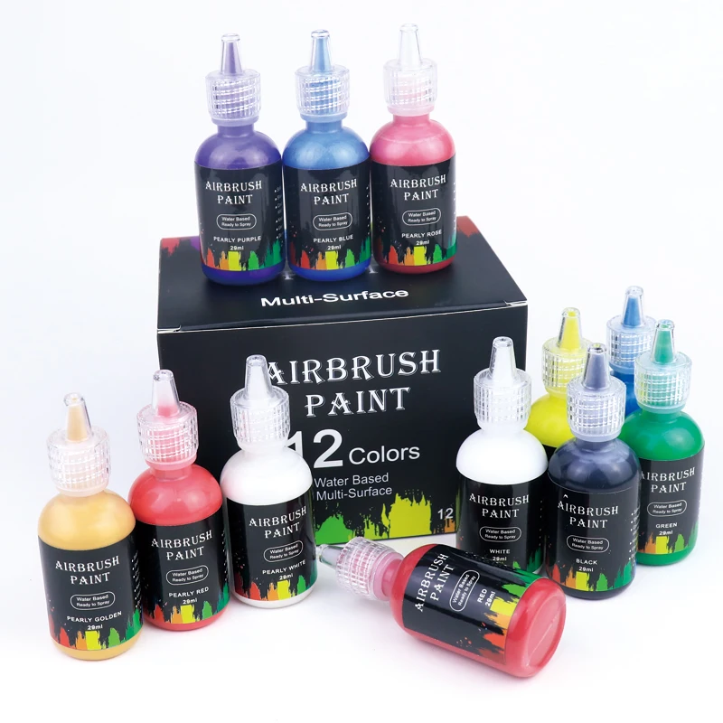 126ColorsSetAirbrushNailArtInksSetAcrylicPaintInkSet