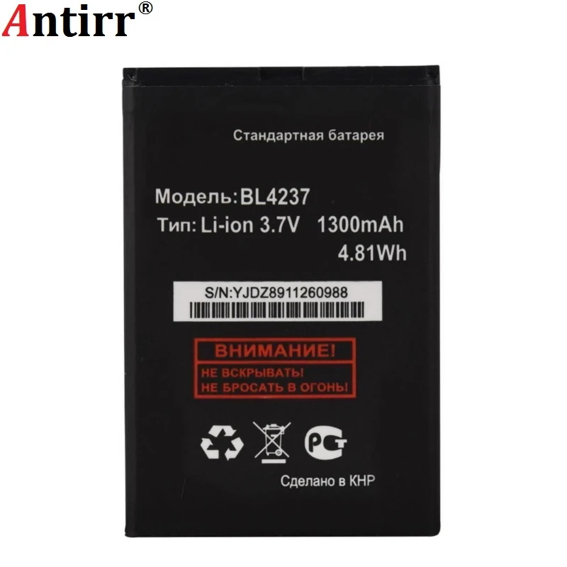 BL4237 Аккумулятор для Fly IQ430 IQ245 IQ246 BL 4237 1300 мАч мобильный телефон