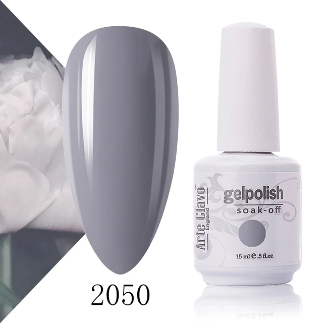 Arte Clavo 131 Colors Gel Polish Nail Gel Varnish Paint Semi Permanent Nails Art Gel Nail Polish For Manicure Top Coat Base Coat 2050