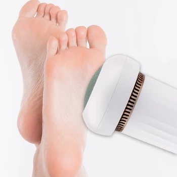 

H Portable Foot File Grinder Dead Skin Callus Remover Foot Pedicure Tools Automatically Vacuums Foot Files Cleaning Tool t6