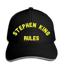 Бейсбольная кепка, модная хип-хоп кепка для фитнеса, Стивен Кинг, правила, отряд монстров, Клык, Клубная Ретро бейсболка, бейсболка webp, остроконечная Кепка