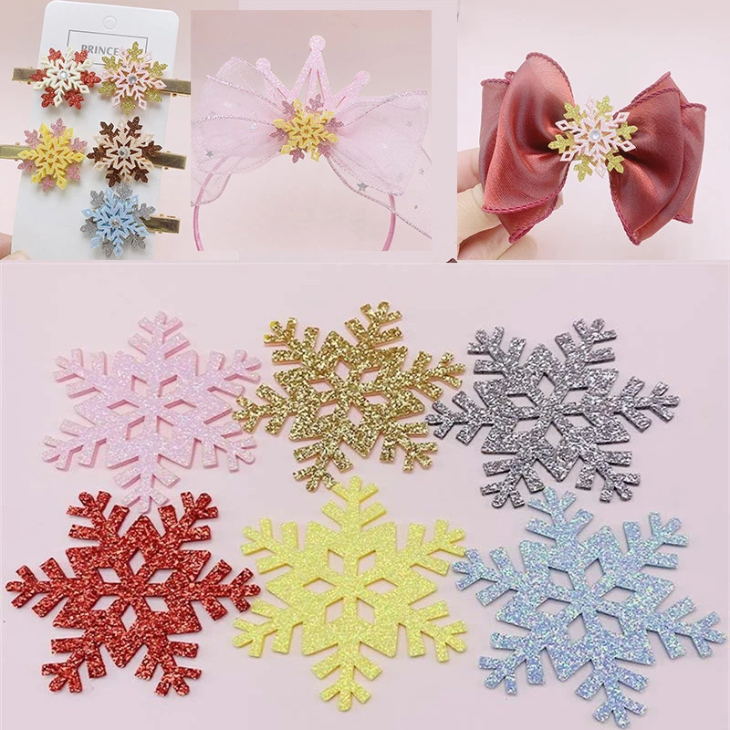 100 pcs Vintage Snowflake Sequins 25mm 1-Inch Metallic Gold for Sewing or  Crafts
