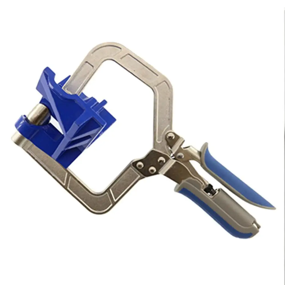 

For Khccc Right Angle Clamp Multifunction Angle Fixed Puncher Right Angle Fixing Tool Woodworking Tool Clamp