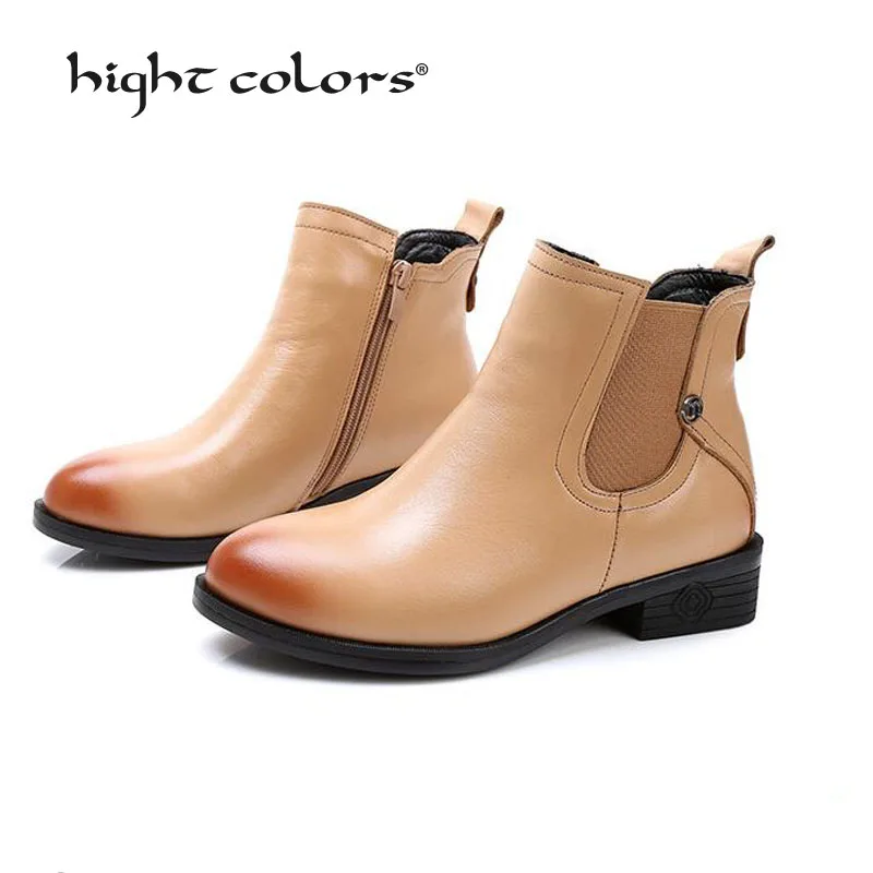 genuine leather womens boots