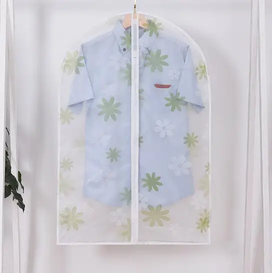 2 PEVA пылезащитный чехол для одежды с принтом костюм подвесной мешок водонепроницаемый чехол для одежды - Цвет: 2