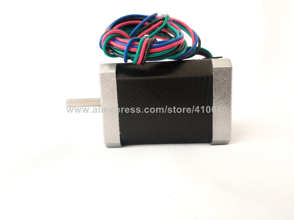 NEMA17 шагового двигателя 17HS251504SS 17HS251504SB 17HS251504DS 79 N. cm момент 63 мм Длина черная крышка и Тип штекера провод дополнительно