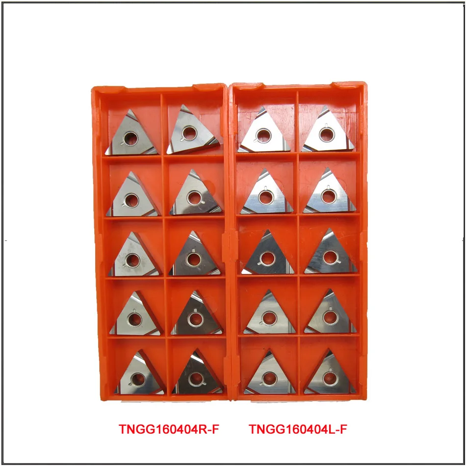 10PCS TNGG160402R-C TNGG160404L-C P201F General purpose turning tool blade for steel parts PVD Cemented Carbide Coated Blade