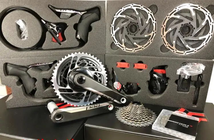 SRAM RED ETAP AXS Groupset Wireless Electronic 2*12s Road Bicycle | Спорт и развлечения