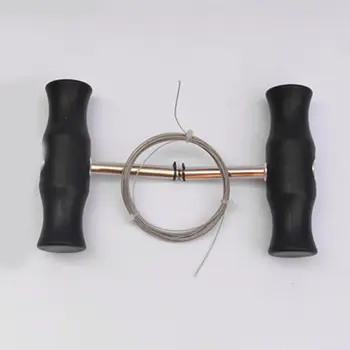 

Car Windshield Removal Tool Nonslip T Handle Window Glass Remover with Wire Kit Universal for Most Vehicles