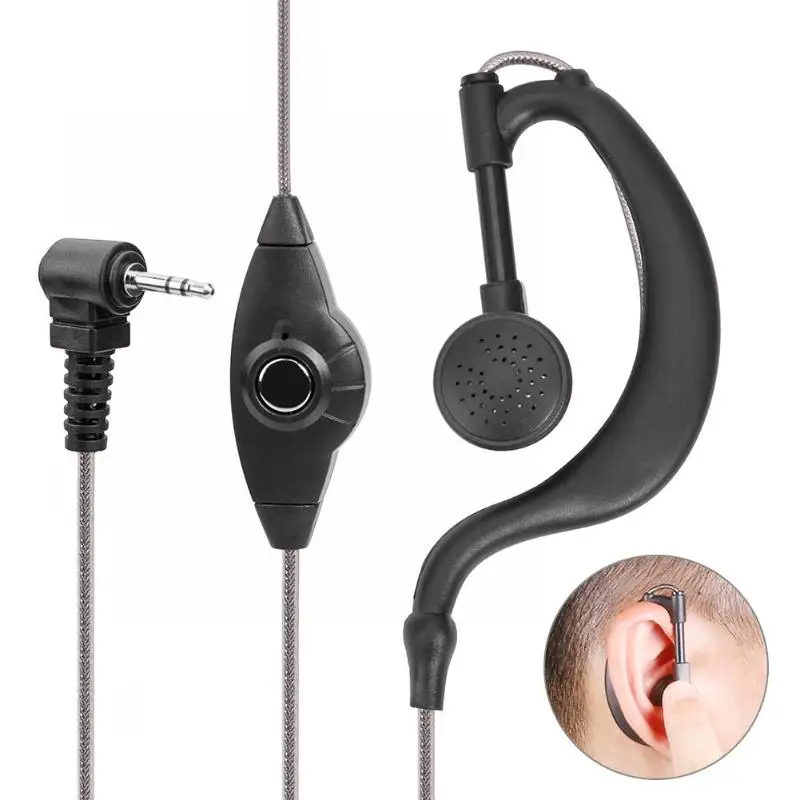 Original HYT Earhook Earphone Earpiece EHS12-A for Hytera TC-310 TC-320 Radios