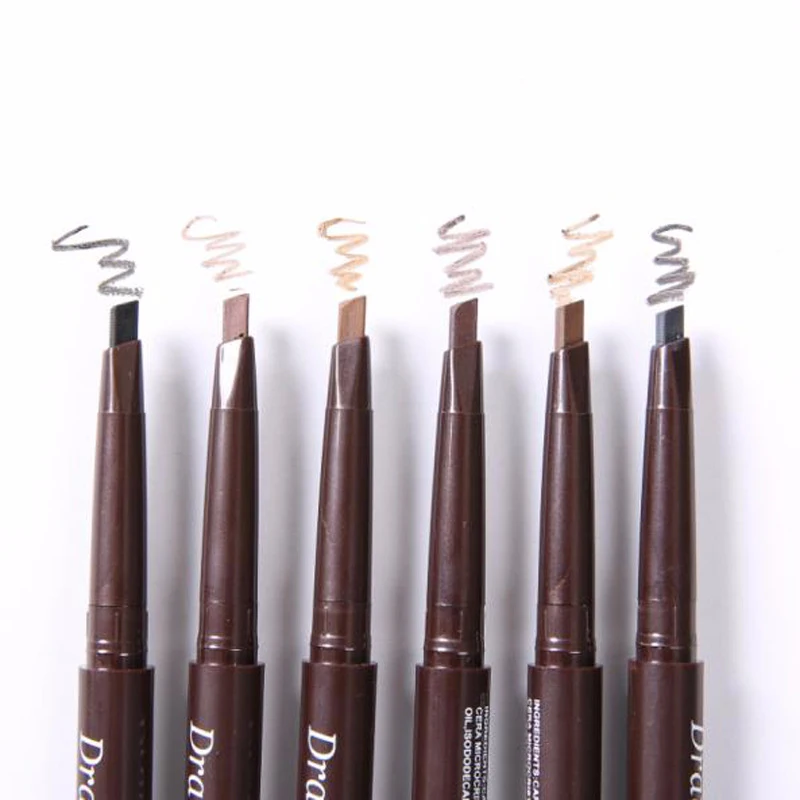 Eyebrow Pencil Cosmetics Makeup Natural Long Lasting Paint Tattoo Eyebrow Waterproof Black Brown Eye Brow Makeup Beauty