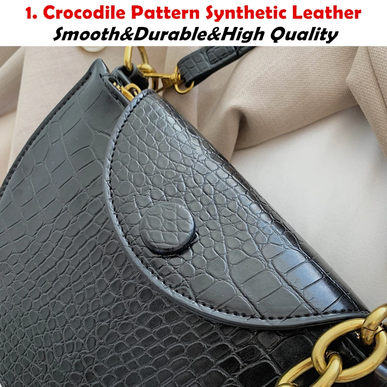Burminsa винтажные женские сумки-мессенджеры с каменным узором и цепочкой, уникальный дизайн, маленькая полукруглая седельная женская сумка на плечо, осень