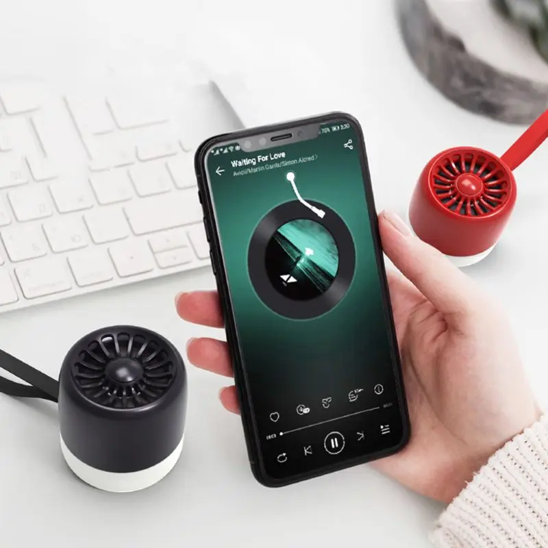 Мини Bluetooth 5,0 динамик TWS беспроводной смарт динамик открытый стерео сабвуфер