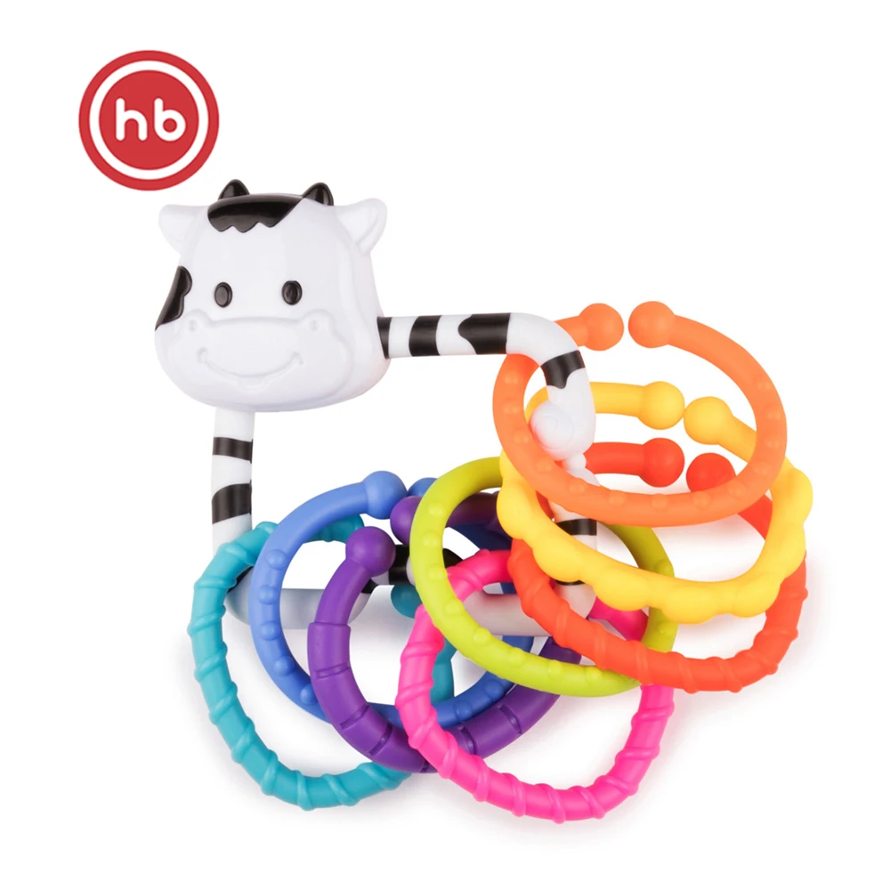 330086 Погремушка Happy Baby &quotMOO RING"|Погремушки| |