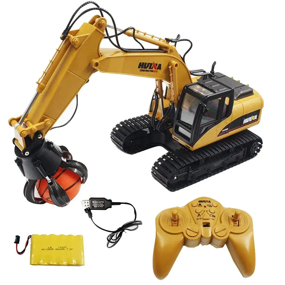 Rccity HUINA Toys 1571 1/14 16CH RC Ball захватывающий автомобиль с вращением 680 ° коричневый