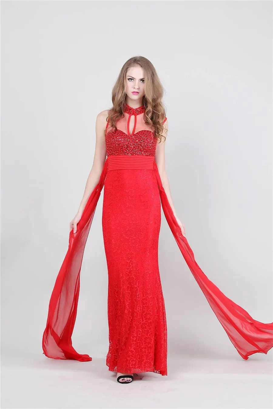 robe de soiree Новые Модные Недорогие платья подружки невесты с кристаллами и пайетками жемчужного цвета шампанского