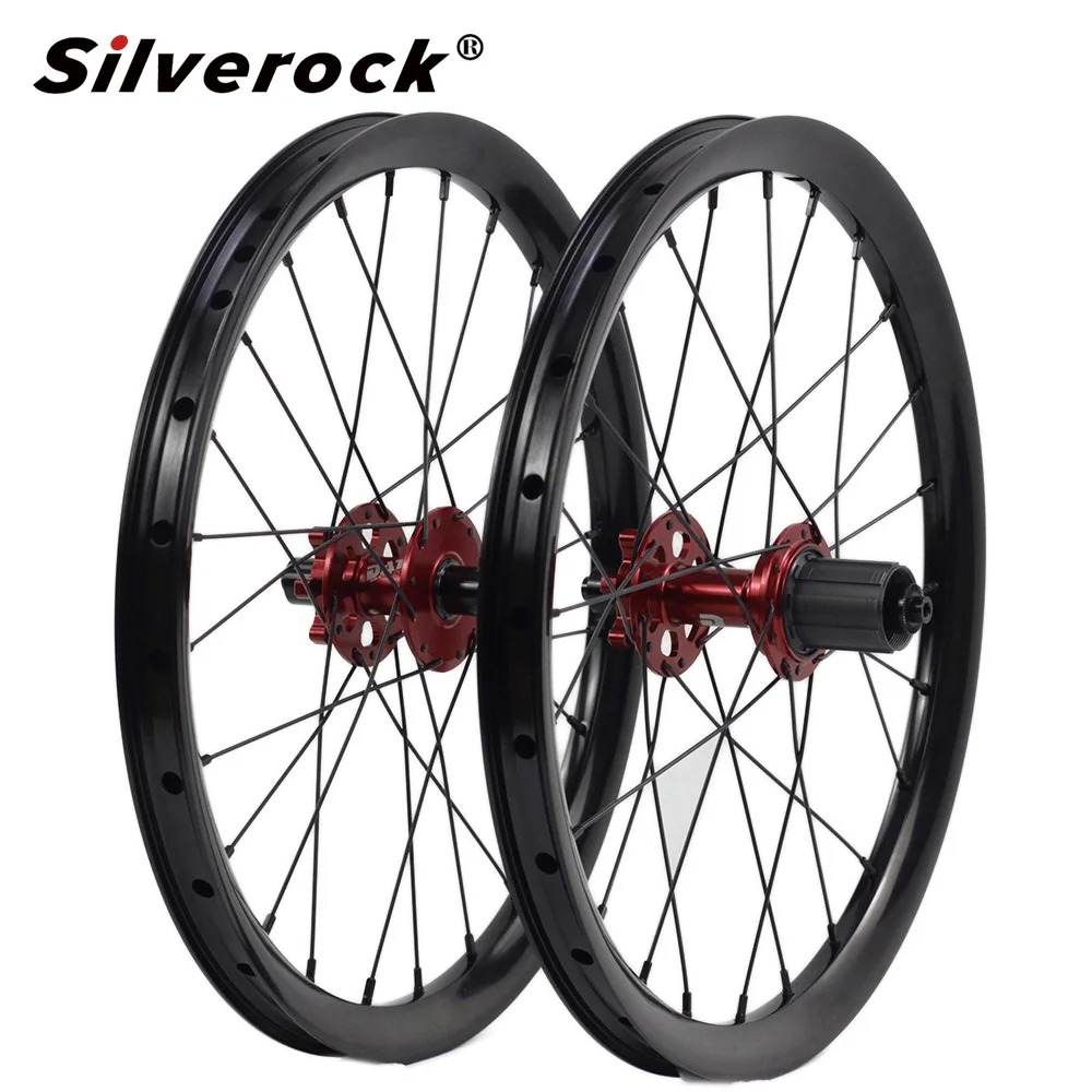 Silverock велосипедная фреза 11 скоростей 18 дюймов x355 kinlin обод 24H колеса для Birdy tikit
