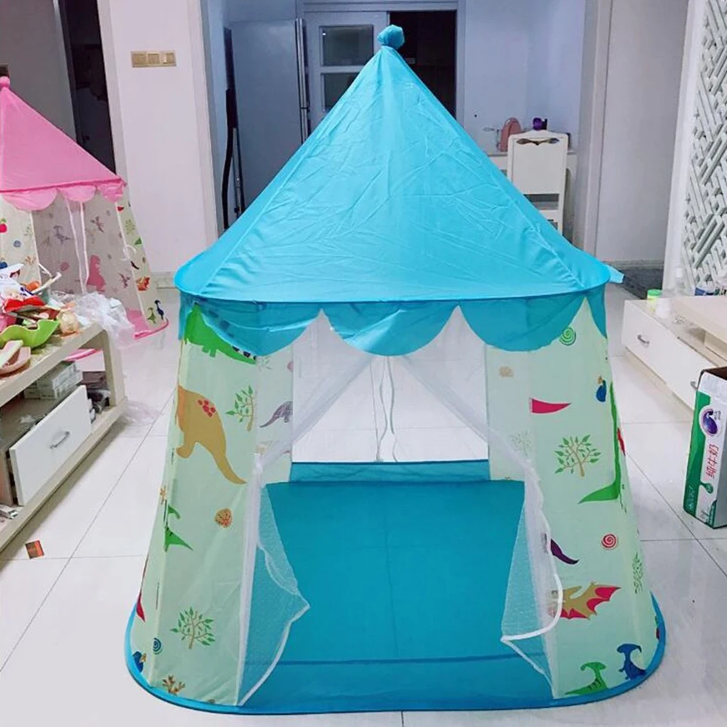 Kids Play Tent Castle Portable Playhouse - Foldable Children Toddlers Play Tent for Girls and Boys Toys Gift - Select Colors
