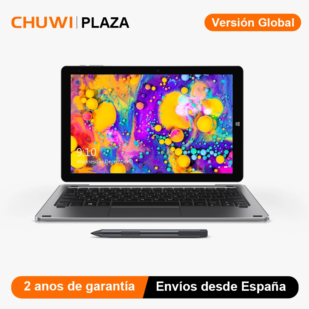 Portátil/Tablet CHUWI Hi10 XR 10.1 FHD IPS, pantalla táctil, Intel Celeron N4120, 6GB RAM, 128GB EMMC, Intel UHD 600, Windows