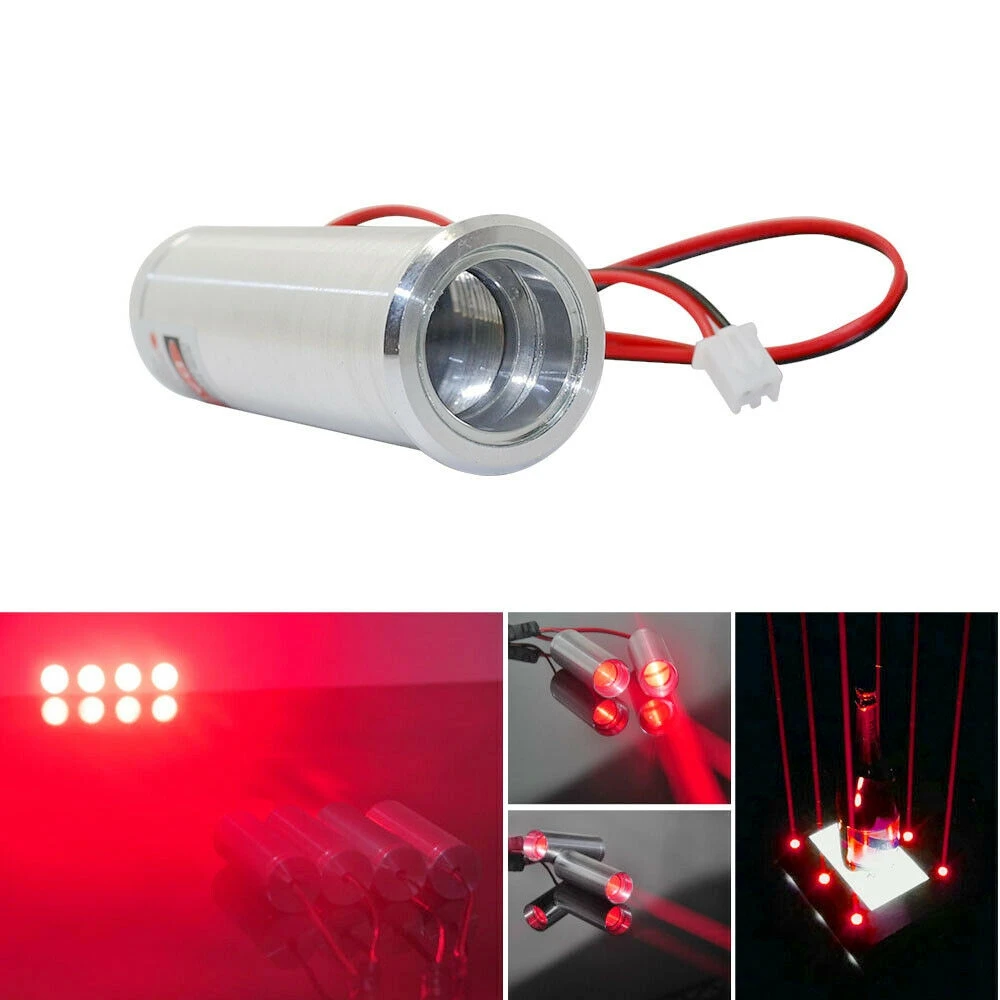 Red Laser Diode Module 650nm 130mw Fat Beam Bar Decoration Light Coarse Beam for KTV Lighting Decoration LED Stage Light Light