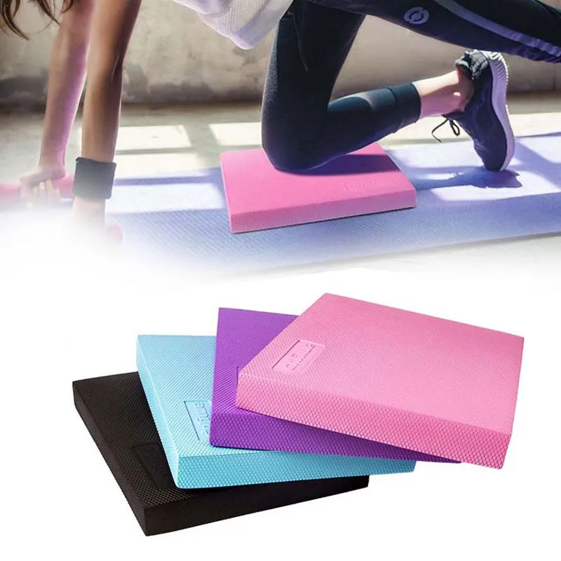 

Foam Balanced Yoga Cushion Waist Training Balance Pad Ankle Knee Rehabilitation Physical Therapy Balancing Training Mat